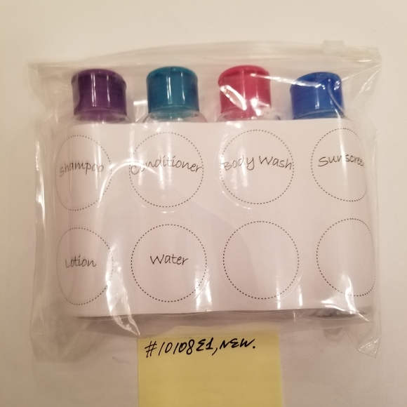 4 TSA travel bottles - Picture 2 of 4